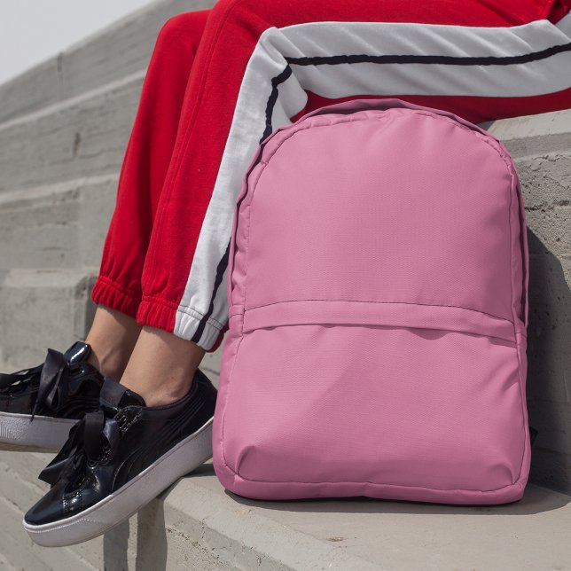 Rose Pompadour Personalisierte Kundenbindung Bedruckter Rucksack (Rose Pompadour Personalized Custom Printed)