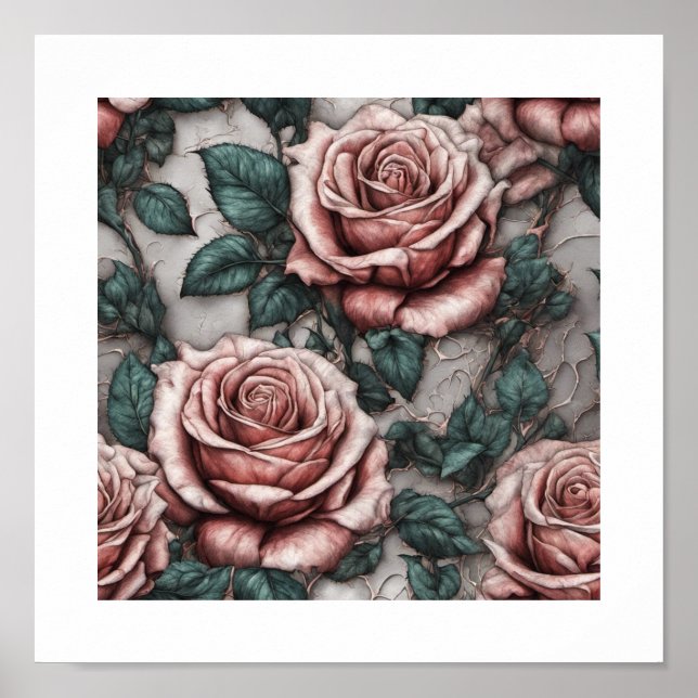 Rose Poster (Vorne)
