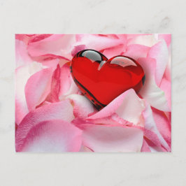 Rose Postkarte