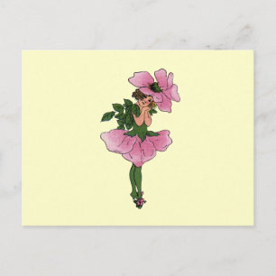 Rose Postkarte