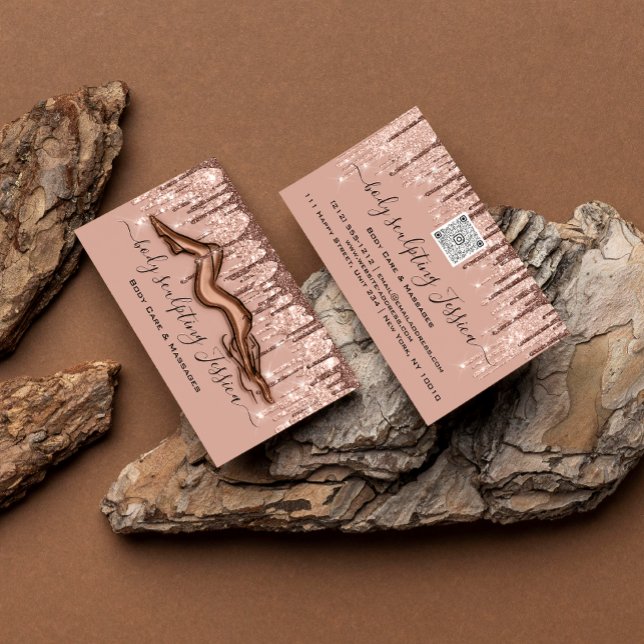 Rose Powder für QRCode-Logos Visitenkarte (Von Creator hochgeladen)