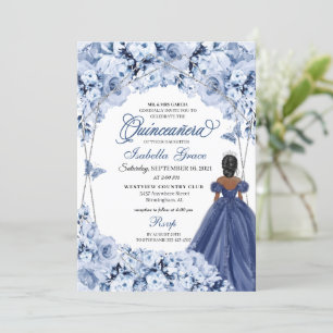 Rose Princess Quinceañera Einladung