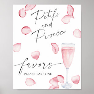 Rose Prosecco - Bestechungsgelder nehmen Sie bitte Poster