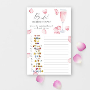 Rose Prosecco Brautparty Emoji Picknick