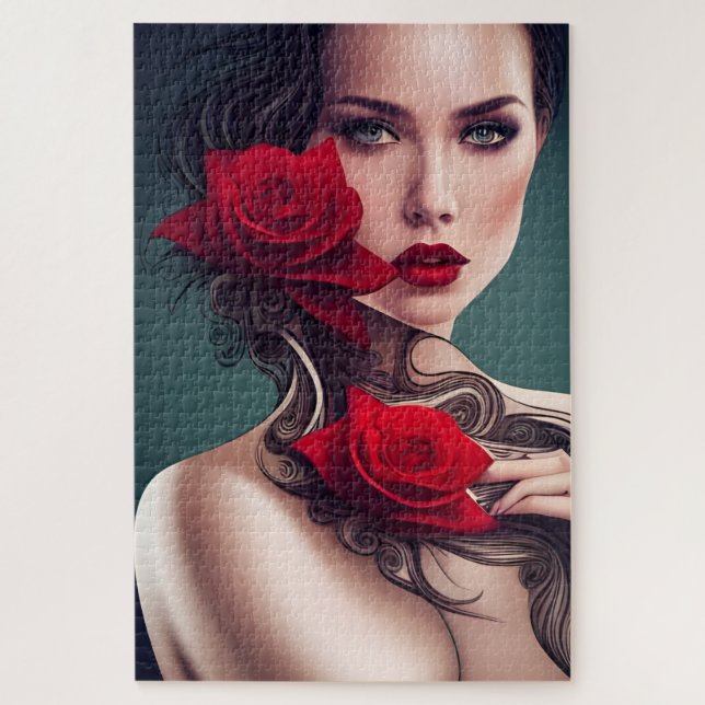 Rose Puzzle (Vertikal)