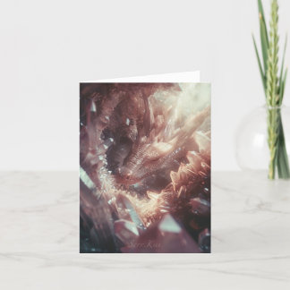 Rose Quartz Guardian Card Dankeskarte