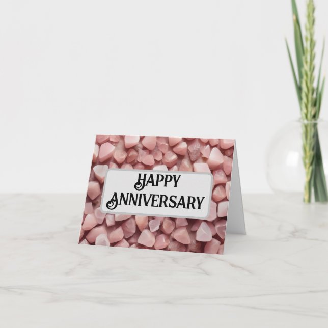 Rose Quartz Karte (Vorderseite)