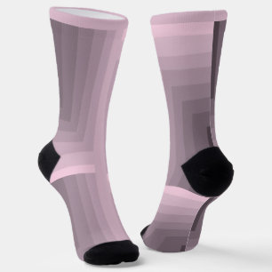 Rose Quartz Labyrinth Crew Socken
