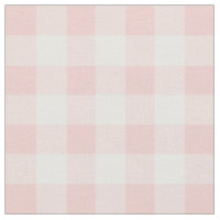 Rose Quartz Pink & White Gingham Karo
