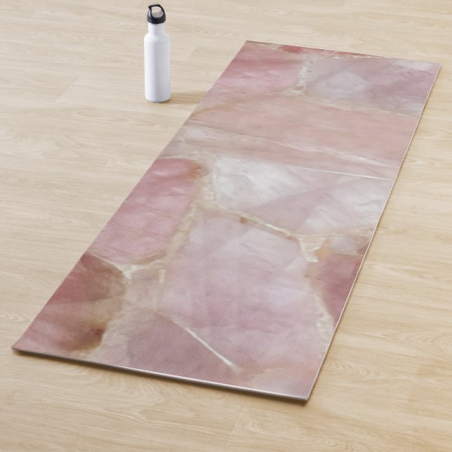 Rose Quartz Yogamatte (Beispiel)