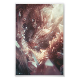 Rose Quarz Guardian Foto drucken