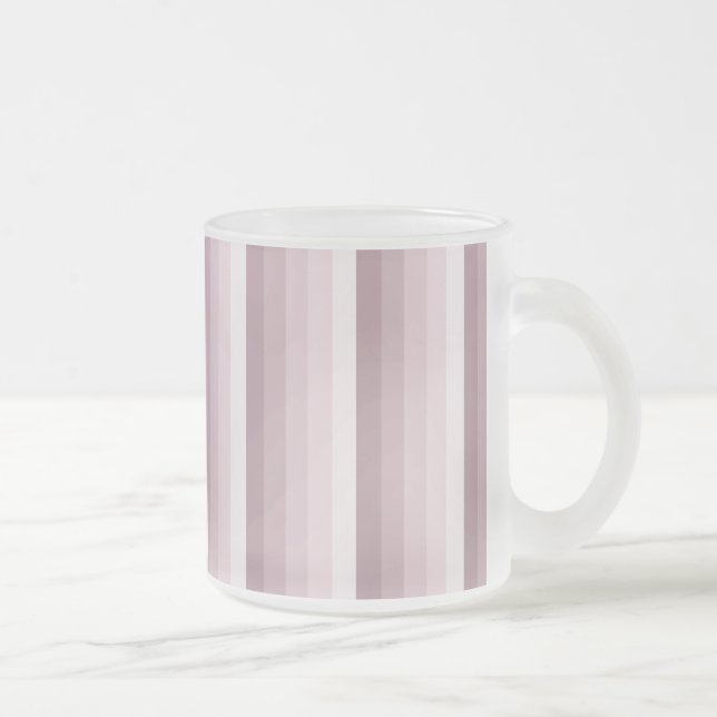 Rose Quarzschattenstreifen Mattglastasse (Rechts)