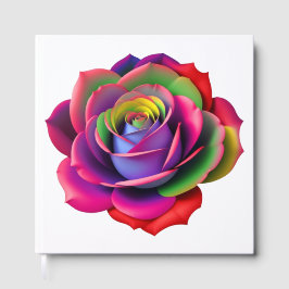 Rose Rainbow Art Gästebuch