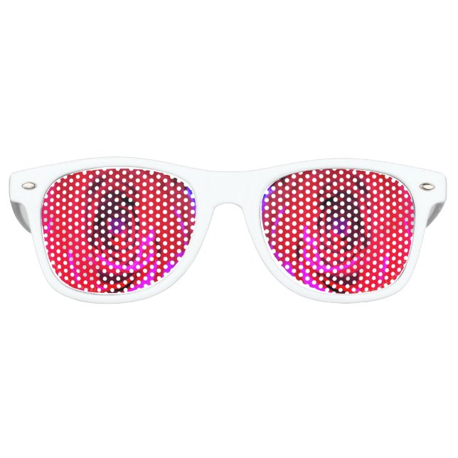 Rose Red Miami, Partybrille (Vorderseite)