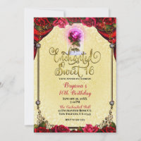 Rose Reds Gelb & Gold Sweet 16 16. Party