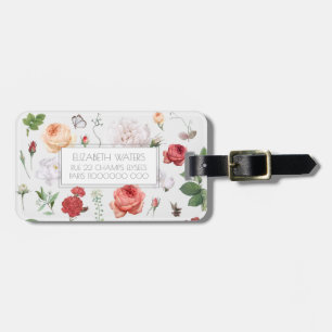 ROSE REISEN LUGGAGE TAG GEPÄCKANHÄNGER