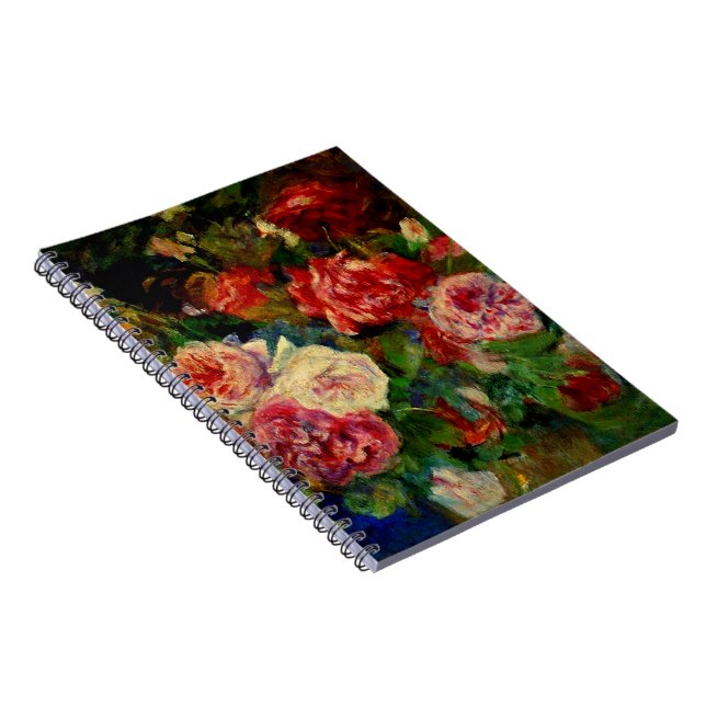 Rose, Renoir-Gemälde, Notizblock (Rechte Seite)