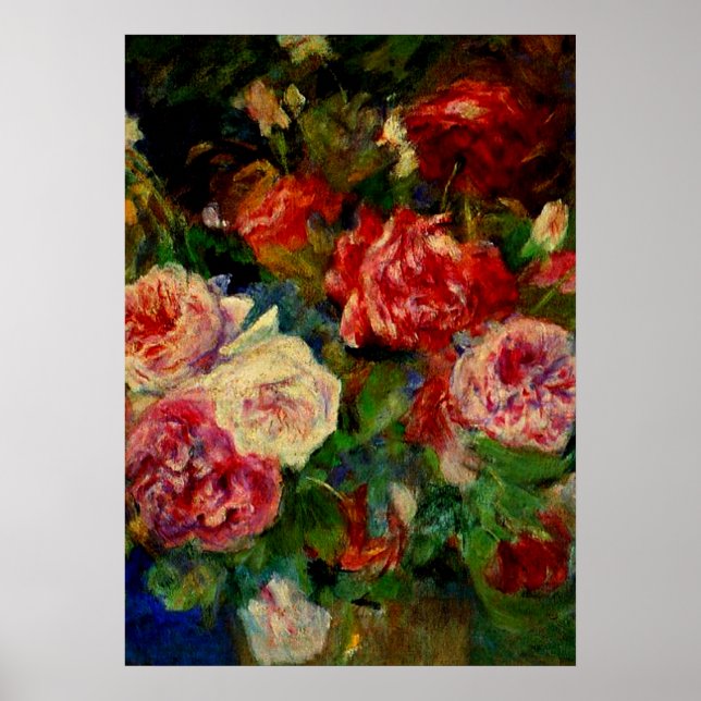 Rose, Renoir-Gemälde, Poster (Vorne)