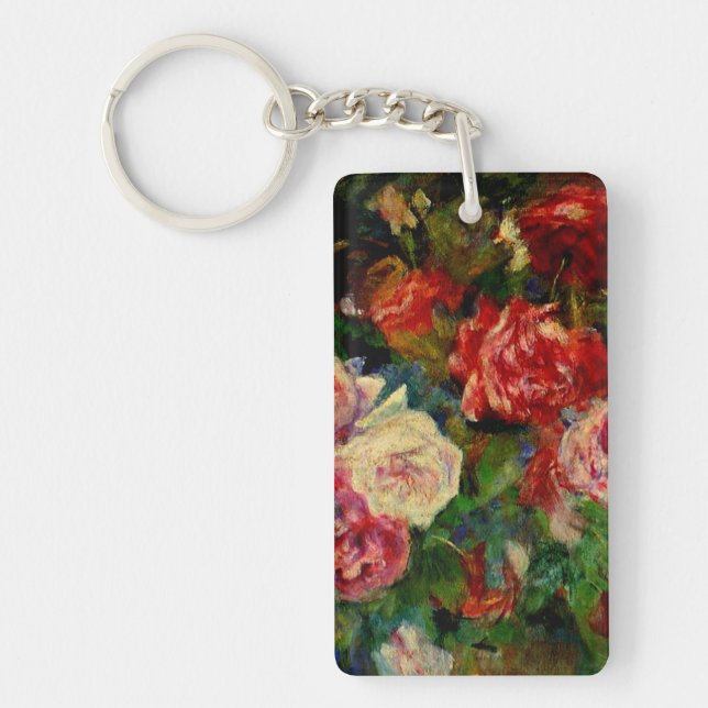 Rose, Renoir-Gemälde, Schlüsselanhänger (Vorderseite)