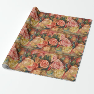 Rose - Renoir Impressionist Paint Geschenkpapier