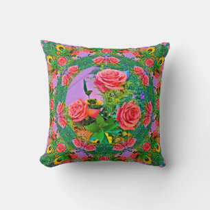 Rose Rings Kissen