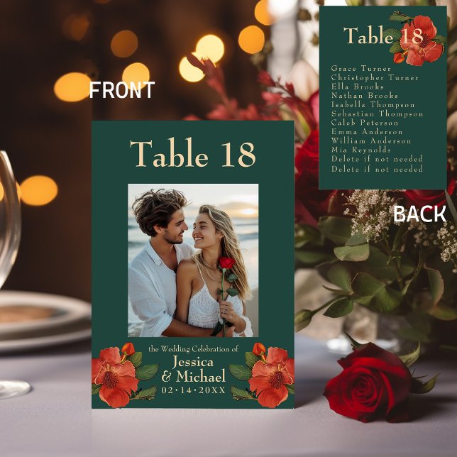 Rose Romance: Jugendstil-Tischnummer Tischnummer (Rose Romance: Art Nouveau Splendor collection. Please explore the rest of collection. )