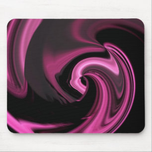 Rose Rosa Abstraktes Herz Mousepad
