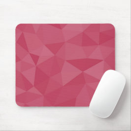 Rose rosa geometrisches Maschenmuster Mousepad