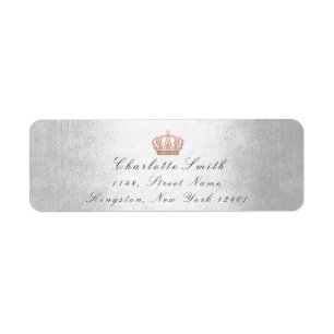 Rose Rosa Glitzer UAWG Kronprinzessin Bridal Grau