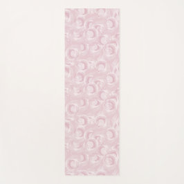 Rose rosa Muster Yogamatte