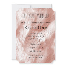 Rose Rosa Schlangenhaut