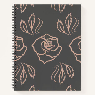 Rose Rosa Ticino Notizbuch