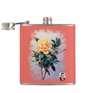 Rose/Rose Flachmann