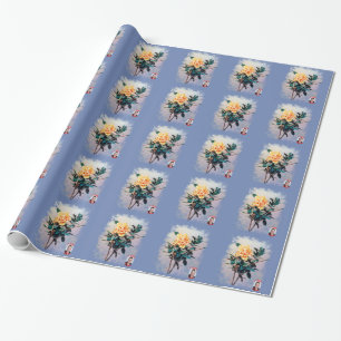 Rose/Rose Geschenkpapier