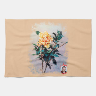 Rose/Rose Geschirrtuch