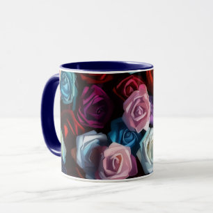 Rose Rose Kunst, Dichtung und Tasse