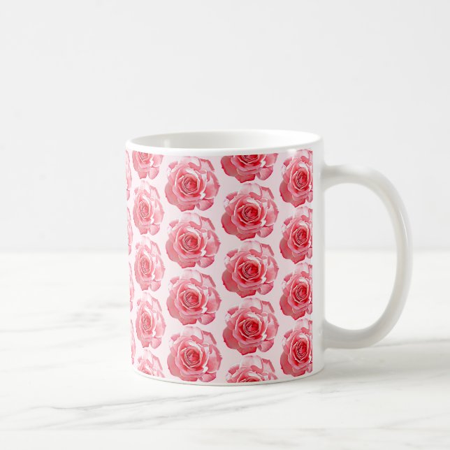 Rose! Rose! Rose! - Dainty Pink Kaffeetasse (Rechts)