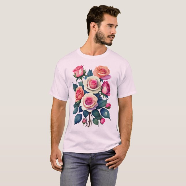 Rose Rose Rose T-Shirt (Vorne ganz)