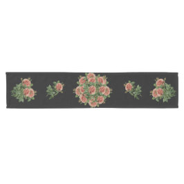 Rose Roses Rosen bouquet – Rosenbouquet Kurzer Tischläufer