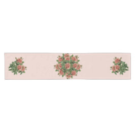 Rose Roses Rosen bouquet – Rosenbouquet Kurzer Tischläufer