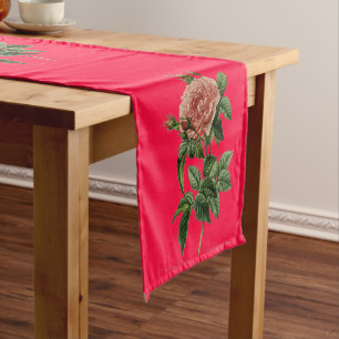 Rose Roses Rosen Kurzer Tischläufer