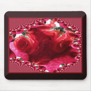 Rose Rosy Mouse Pad Mousepad