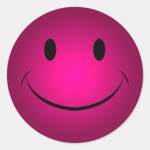 Rose Runder Aufkleber