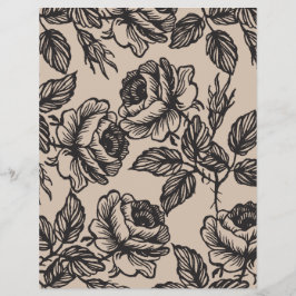 Rose | Rustikale DIY-Umschläge Liner Flyer