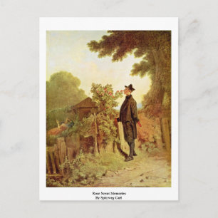 Rose Scent Erinnerungen by Spitzweg Carl Postkarte