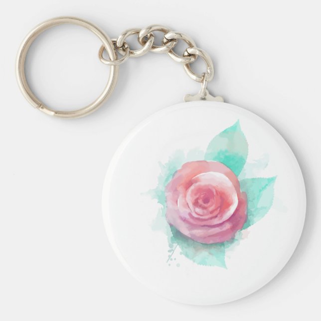 Rose Schlüsselanhänger (Vorne)
