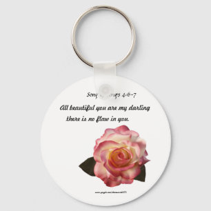 Rose Schlüsselanhänger