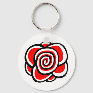 Rose Schlüsselanhänger