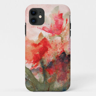 "Rose-Schmetterlinge" iPhone Case