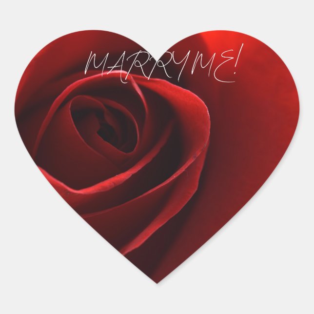 ROSE SCHÖN Herz-Aufkleber (Vorderseite)